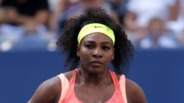 Serena Williams, durante un partido en el pasado US Open.