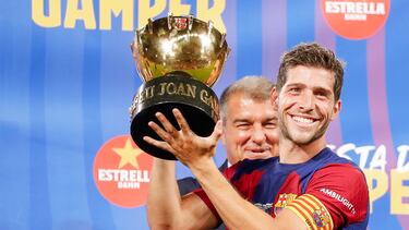 Lluvia fresca al final del Gamper