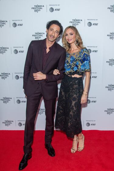 Adrien Brody y Georgina Chapman, ex de Harvey Weinstein, oficializan su relacin
