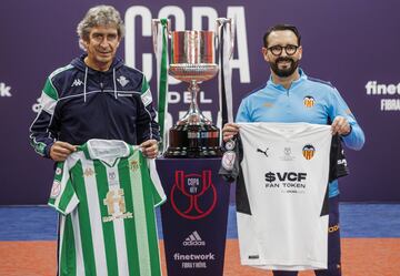 Los entrenadores, Manuel Pellegrini y José Bordalas.