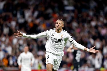 Dos goles del delantero mantienen al Real Madrid en la lucha por el título de Liga. Mbappé llegó a los 33 goles esta temporada y empieza a mostrarse como crack a tiempo completo. Solo él permite al equipo de Ancelotti mirar al futuro inmediato con cierto optimismo