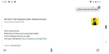 Google Now ya te dice la canción que está sonando
