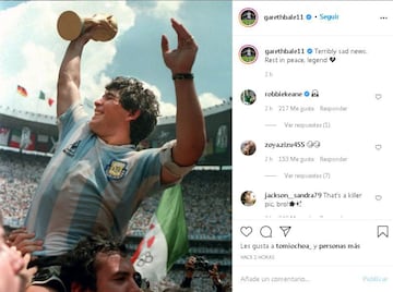 EL mundo del deporte se despide de Maradona