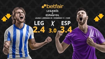 CD Leganés vs. RCD Espanyol: horario, dónde ver, pronósticos y clasificación