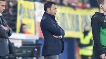 Javi Calleja, entrenador del Villarreal. 