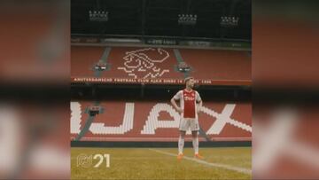 El emotivo vídeo de De Jong despidiéndose del Ajax