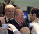 El Rey, en el Bernabéu para sumarse al homenaje a Raúl