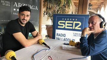 21/11/16 ALEX PEREZ JUGADOR DEL VALLADOLID EN LAS TERTULIAS DE LA SER