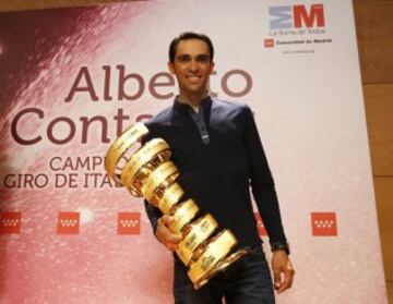Alberto Contador en la Comunidad de Madrid.