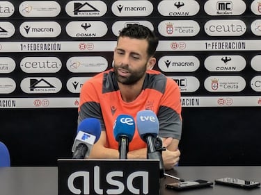 Rodri R¨ªos, un ¡®globetrotter¡¯ del f¨²tbol, se despide del Ceuta