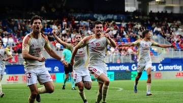 Eibar-Mirandés, en directo