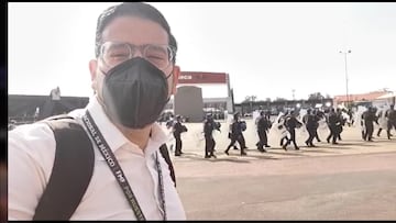 Alejandro Gómez da su reporte desde el Estadio Azteca para el México vs Estados Unidos