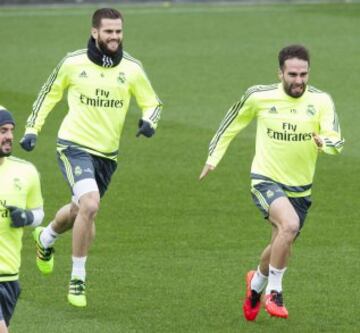 Carvajal y Nacho.