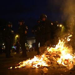 Caos absoluto en París en la celebración del título del PSG