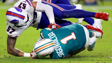 El impactante golpe que le provocó una conmoción cerebral a Tua Tagovailoa