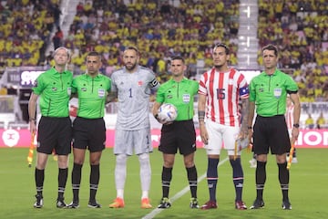 Dávinson Sánchez y Radamel Falcao anotaron en el triunfo 2-0 de Colombia contra Paraguay en el último partido que disputarán los dirigidos por Néstor Lorenzo en el 2022