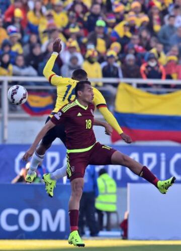 Ante Colombia, Juan Arango igualó a José Manuel Rey como el jugador con más partidos por Venezuela en Copa América: 18.