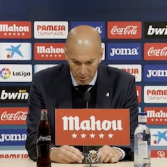 Zidane: "No podemos estar contentos con nuestra Liga"