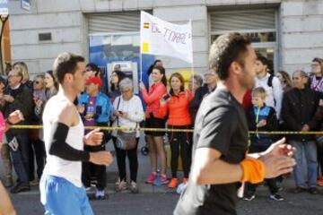 39 edición de la maratón de Madrid. Hoy las calles de Madrid han congregado 33.000 corrredores en las tres carrereas (10 km, medio maratón y maratón)