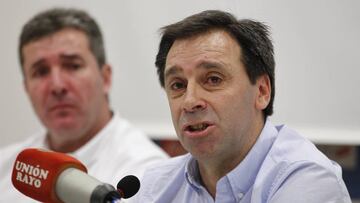 Felipe Miñambres, en su despedida.