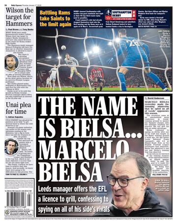 La prensa inglesa disfraza a Bielsa de Austin Powers