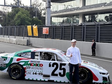 Daniel Suárez sobre la llegada de la Nascar a México: “Es un sueño para mí”