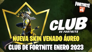 Venado Áureo es la skin del Club de Fortnite de enero de 2023: todos los detalles