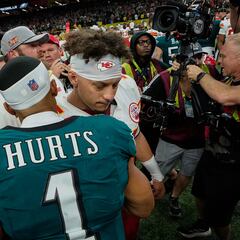 Reveladas las palabras de Mahomes a Jalen Hurts tras perder el Super Bowl LIX