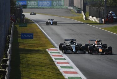 Checo Pérez largará octavo en el GP de Italia