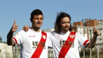Piti e Iturra, en su presentación.