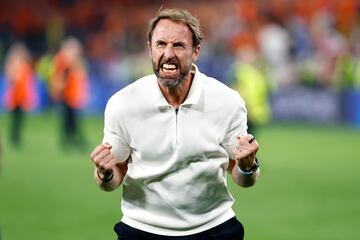 Gareth Southgate expresa su rabia contenida tras el pitido final del Inglaterra - Países Bajos.