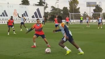 Vinicius' stunning rabona sets up near-scissor kick goal by Endrick