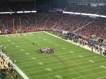 Así se vive el partido de los 49ers como aficionado