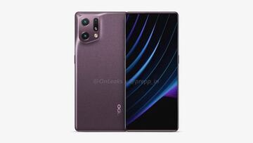 Posible dise?o del OPPO Find X5 Pro