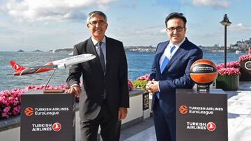 Jordi Bertomeu e Ilker Ayci, en Estambul.