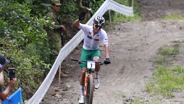 Jose Gerardo Ulloa of Mexico during the Mountain Biking Competition - Mens Cross-country (XCO) Final, at the Central American and Caribbean Games San Salvador 2023, at Ecoparque El Espino, on July 08, 2023.
<br><br>
Jose Gerardo Ulloa de Mexico durante la Competencia de Ciclismo de montana - Final de Cross-country masculino (XCO), en los Juegos Centroamericanos y del Caribe San Salvador 2023, en el Ecoparque El Espino, el 08 de Julio de 2023.