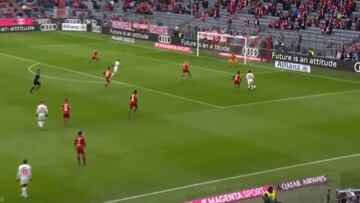 ¡No se puede creer! El gol que se perdió Aránguiz ante Bayern