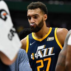 Jazz star Rudy Gobert mocks NBA stars for "acting" in fights