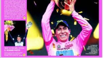 Colombia se tiñe de rosa en honor a su héroe ‘Nairoman’