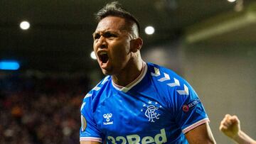 Alfredo Morelos, delantero de Rangers