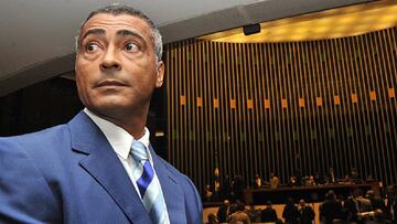 Romario, exjugador de f&uacute;tbol brasile&ntilde;o.