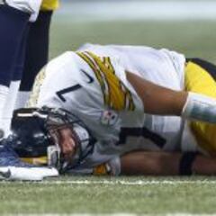 Sin Ben Roethlisberger, Vick toma el control en Pittsburgh