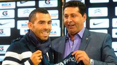 Angelici señala a Tévez: "No está en su mejor momento"