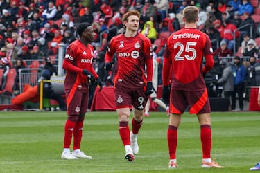 Toronto FC y Red Bull New York empatan de último minuto en el BMO Field