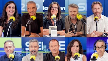 Equipo de la Cadena SER para la nueva temporada 2025-26.