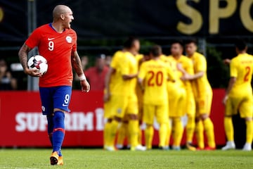 Chile cayó ante Rumania en Graz