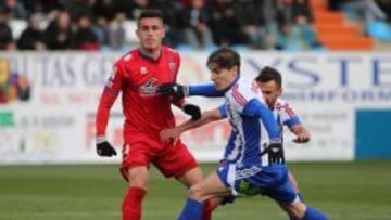 Ponferradina contra el Numancia.