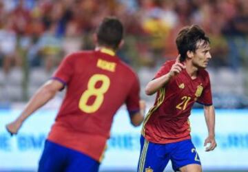 Belgium 0 - Spain 2: the best images from the match