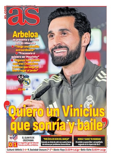 Las portadas de AS de enero