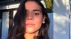 La surfista salvadore&ntilde;a Katherine D&iacute;az, tambi&eacute;n conocida como Katy D&iacute;az, mirando a c&aacute;mara y sonriendo levemente con el pelo liso y el sol d&aacute;ndole desde la nariz hasta el cuello. 